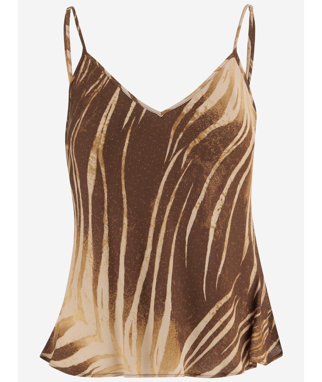 JUST CAVALLI Мульти вискозная майка, фото 4