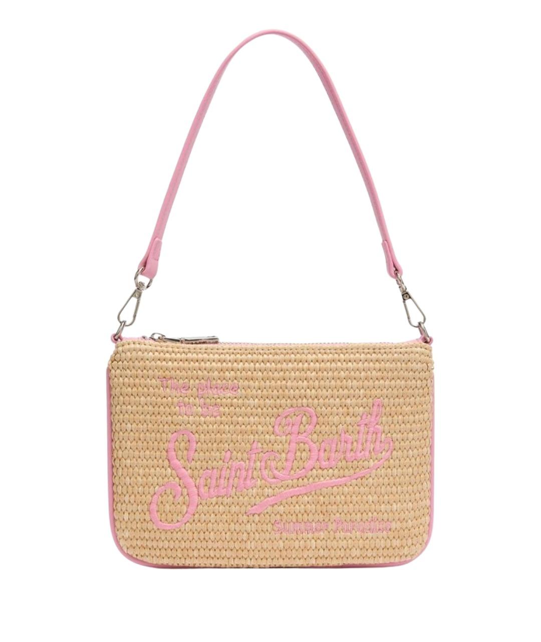 MC2 SAINT BARTH Бежевая сумка через плечо, фото 1