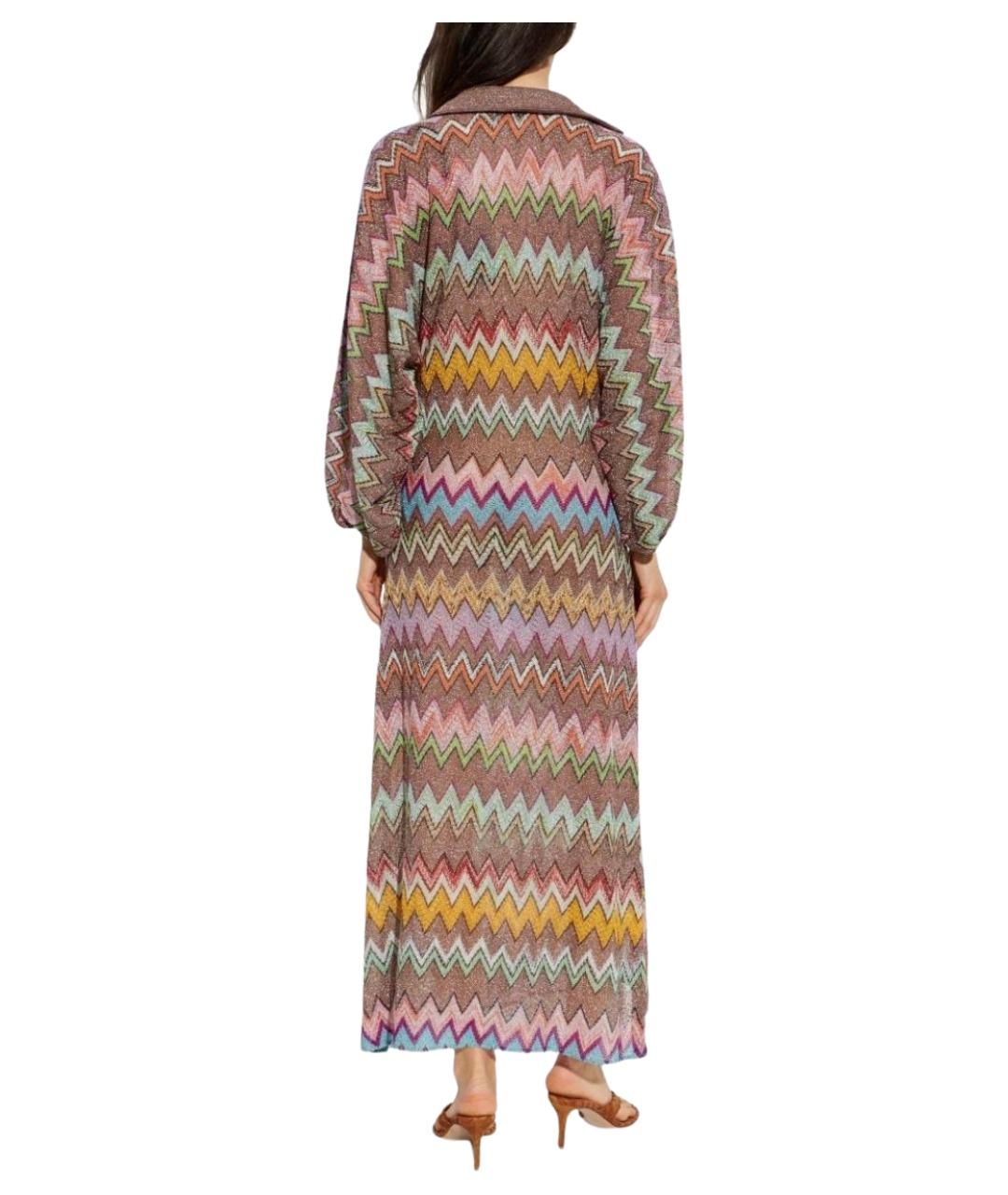 MISSONI Мульти вискозное платье, фото 4