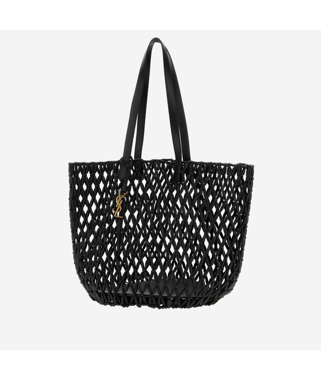 SAINT LAURENT Черная сумка тоут, фото 2