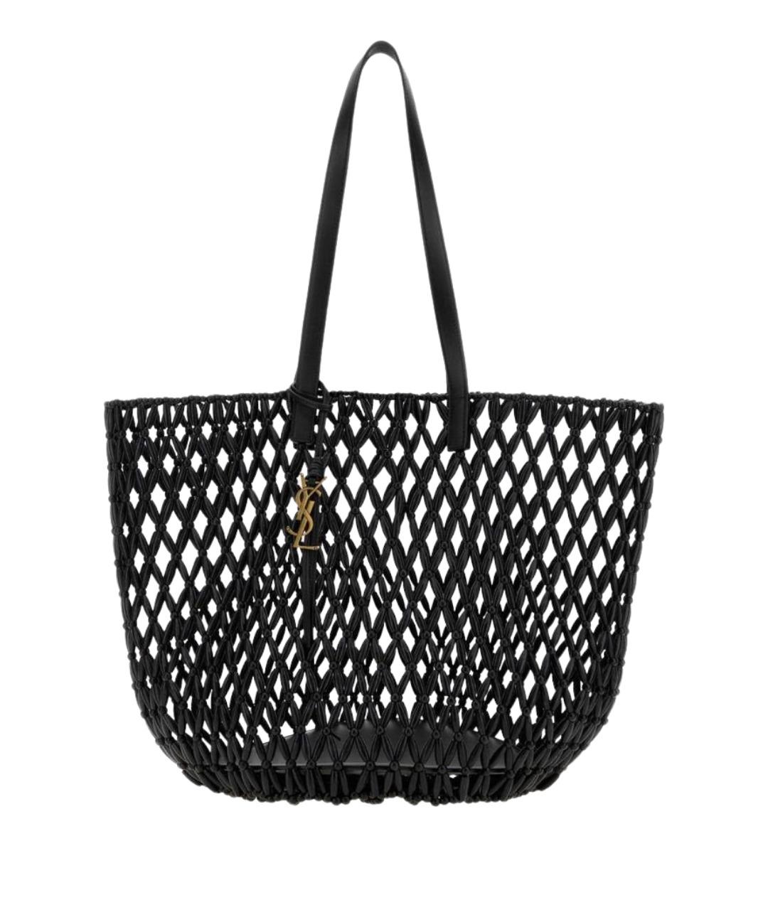 SAINT LAURENT Черная сумка тоут, фото 1