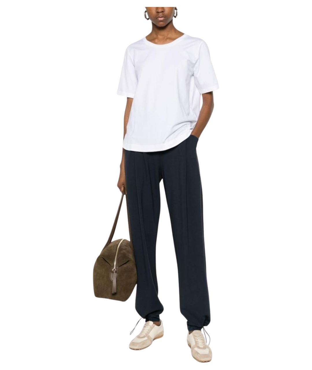 HERNO Белая хлопковая футболка, фото 3