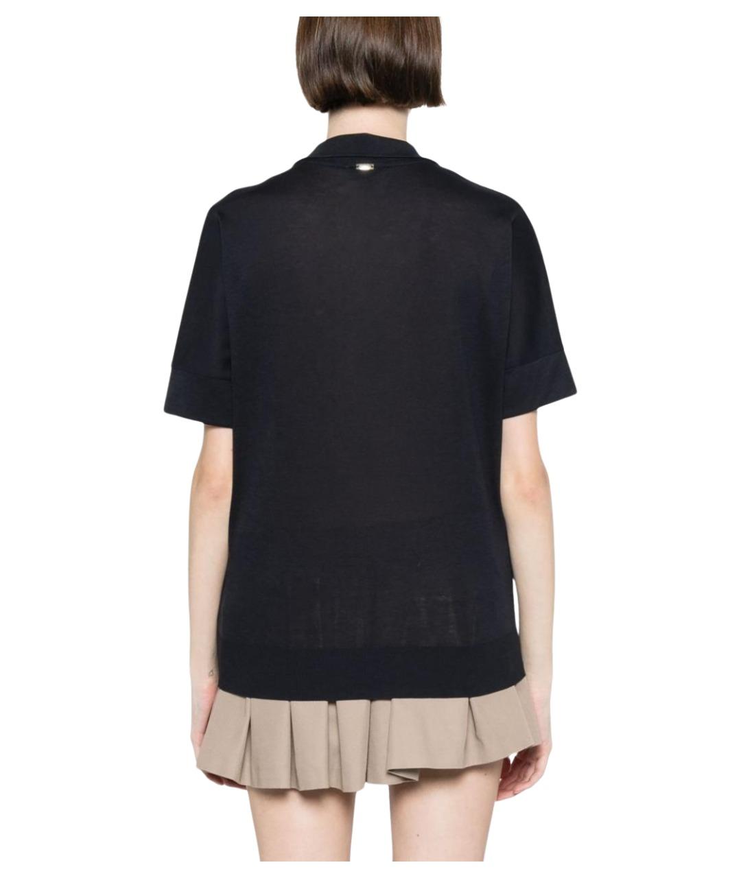 HERNO Черная футболка, фото 5