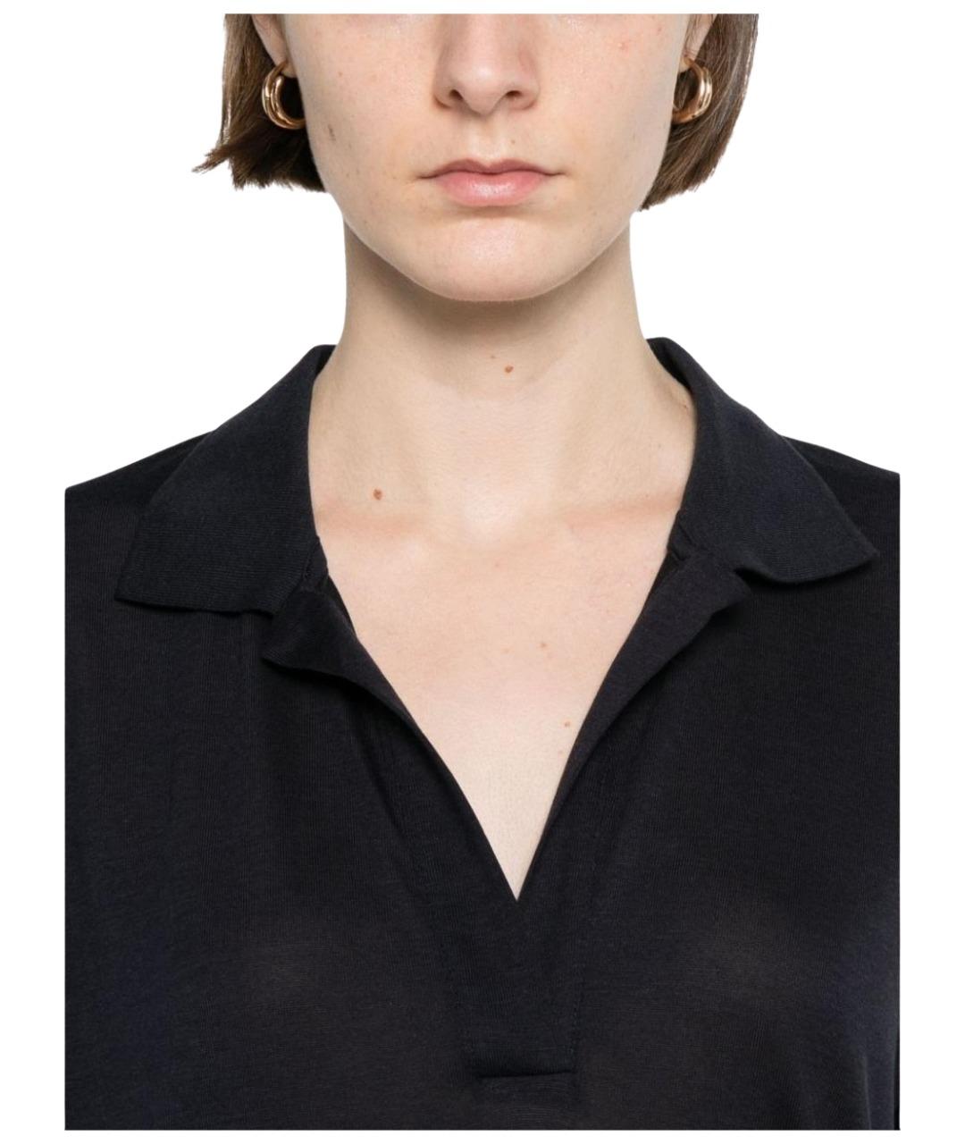 HERNO Черная футболка, фото 3