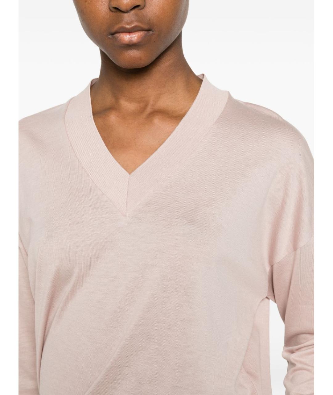 HERNO Розовый джемпер / свитер, фото 4