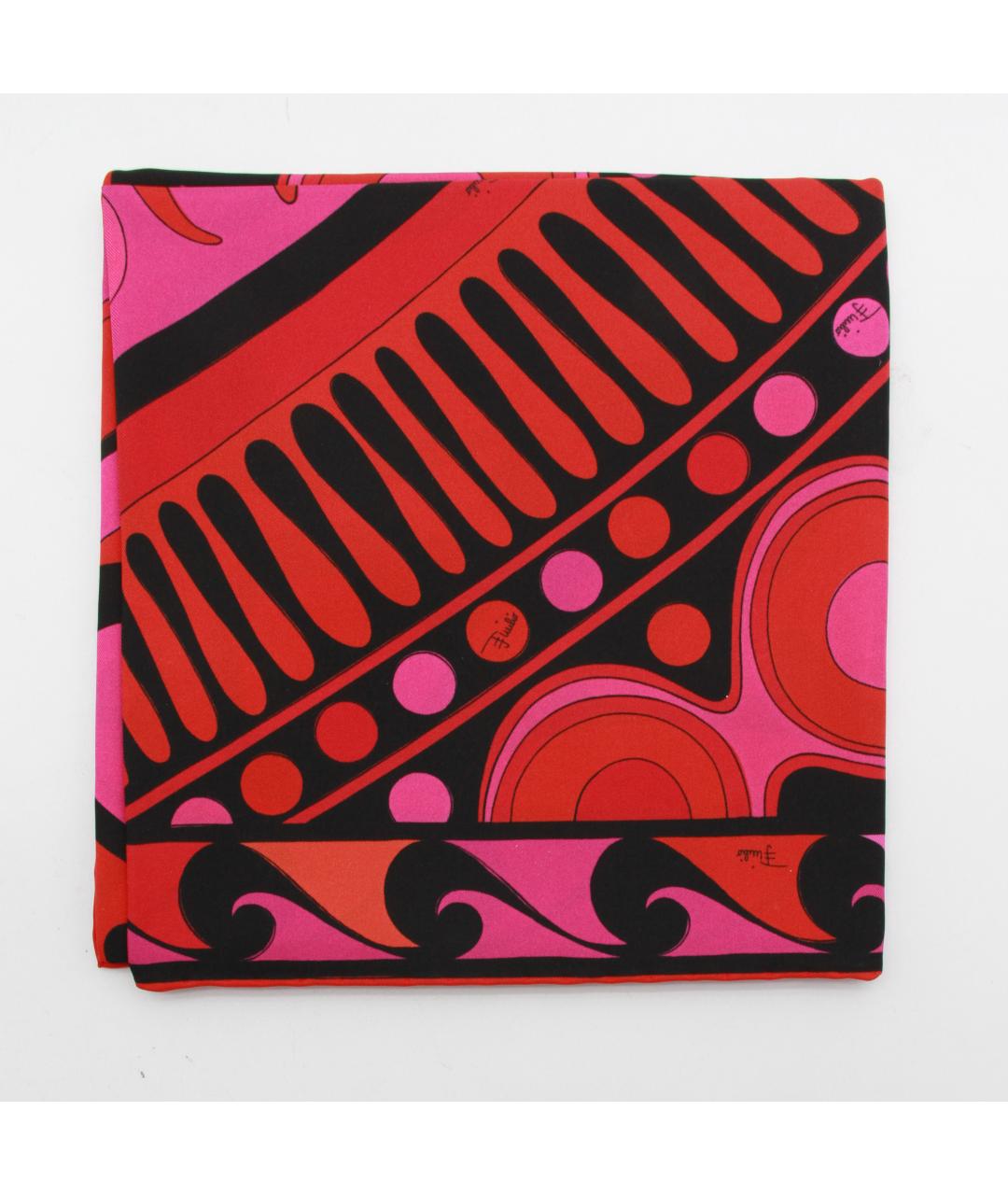 EMILIO PUCCI Фуксия шарф, фото 2