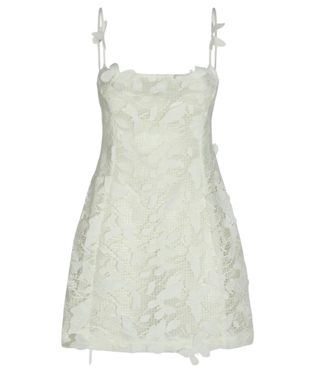 BLUMARINE Белое полиэстеровое платье, фото 1