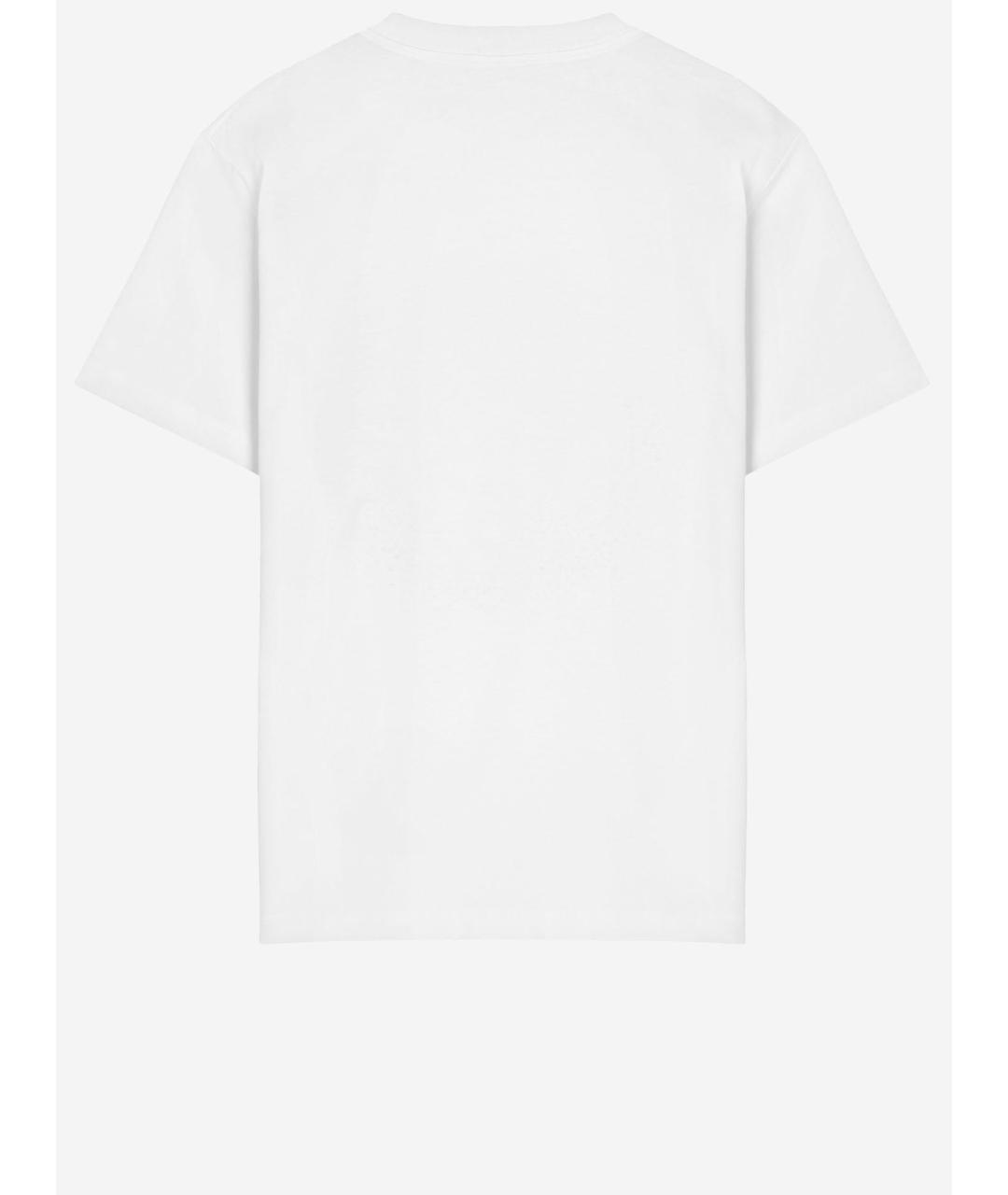 JUST CAVALLI Белая хлопковая футболка, фото 2