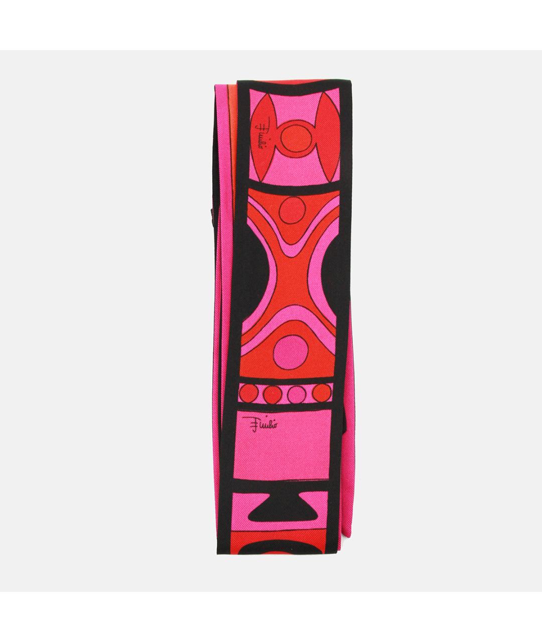 EMILIO PUCCI Фуксия шарф, фото 2
