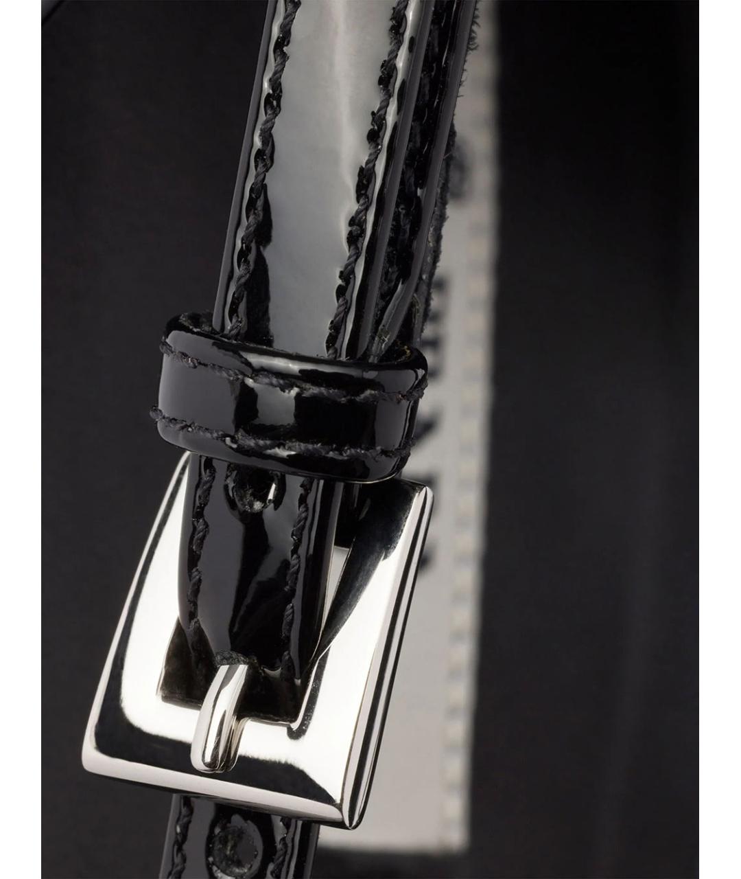 PRADA Черные туфли из лакированной кожи, фото 6