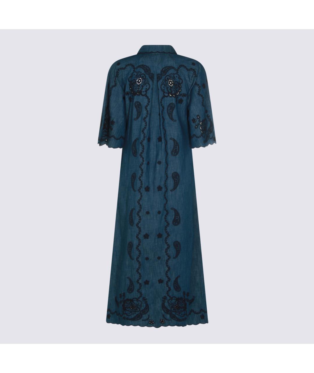 ZIMMERMANN Синее повседневное платье, фото 2