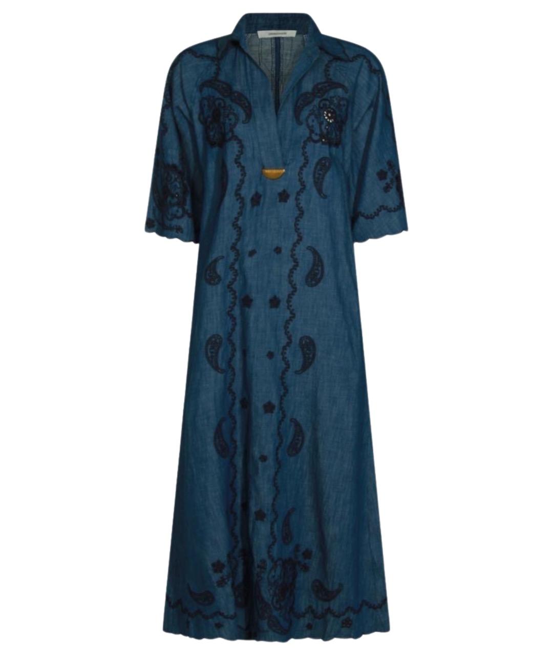 ZIMMERMANN Синее повседневное платье, фото 1