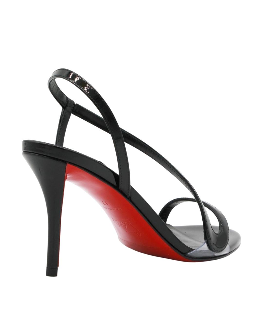 CHRISTIAN LOUBOUTIN Черные босоножки, фото 3