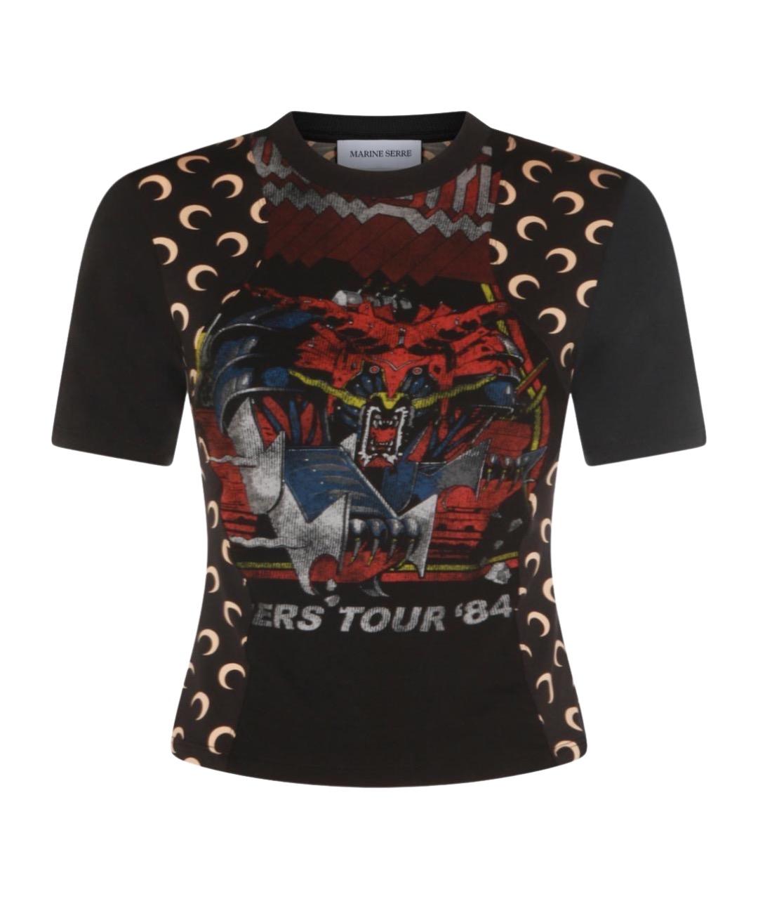 MARINE SERRE Мульти футболка, фото 1