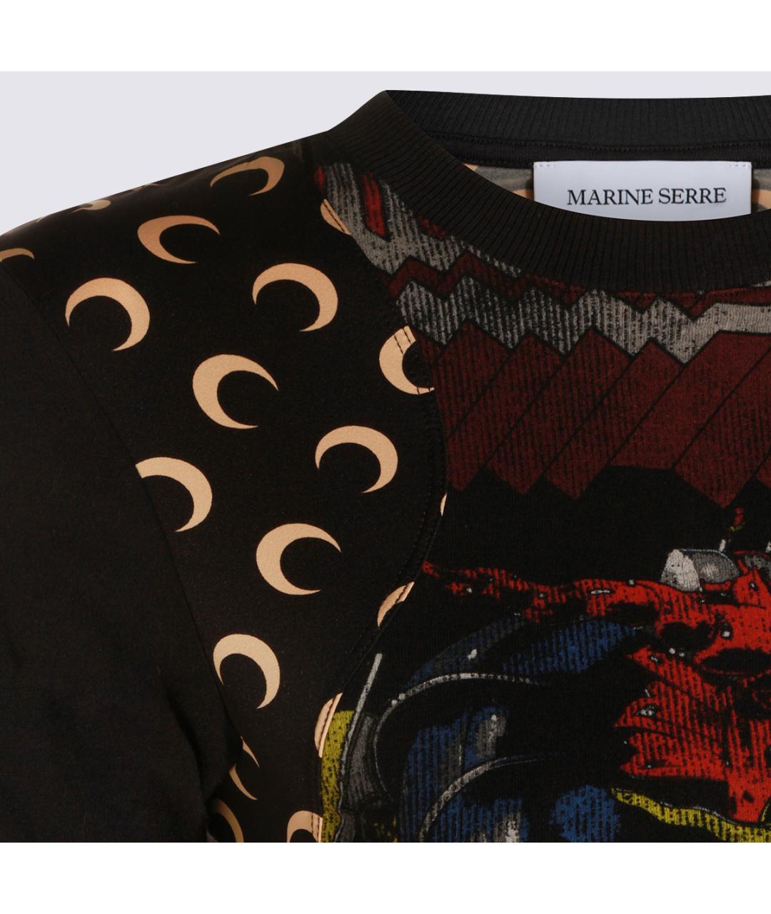 MARINE SERRE Мульти футболка, фото 4