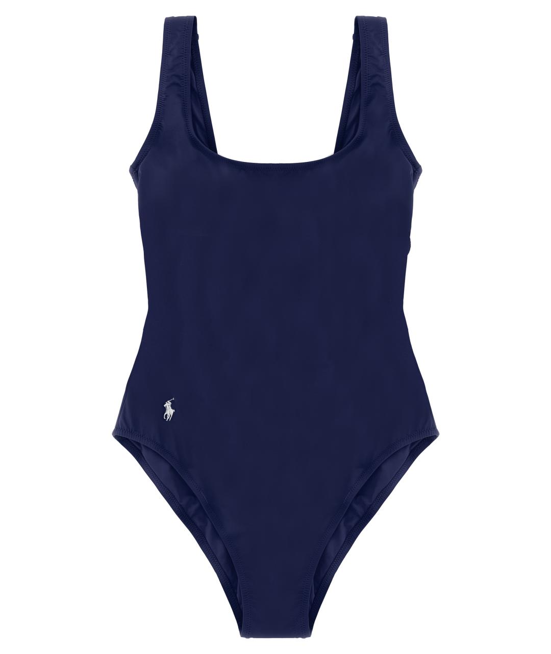 POLO RALPH LAUREN Синий полиамидовый купальник, фото 1
