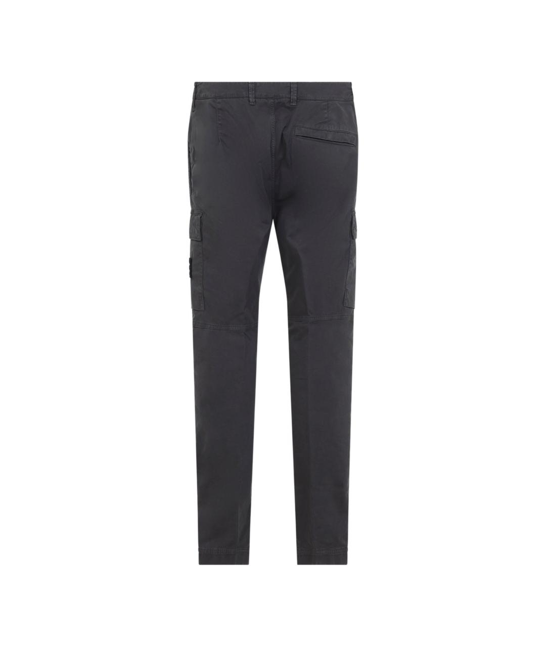 STONE ISLAND Хлопковые повседневные брюки, фото 2