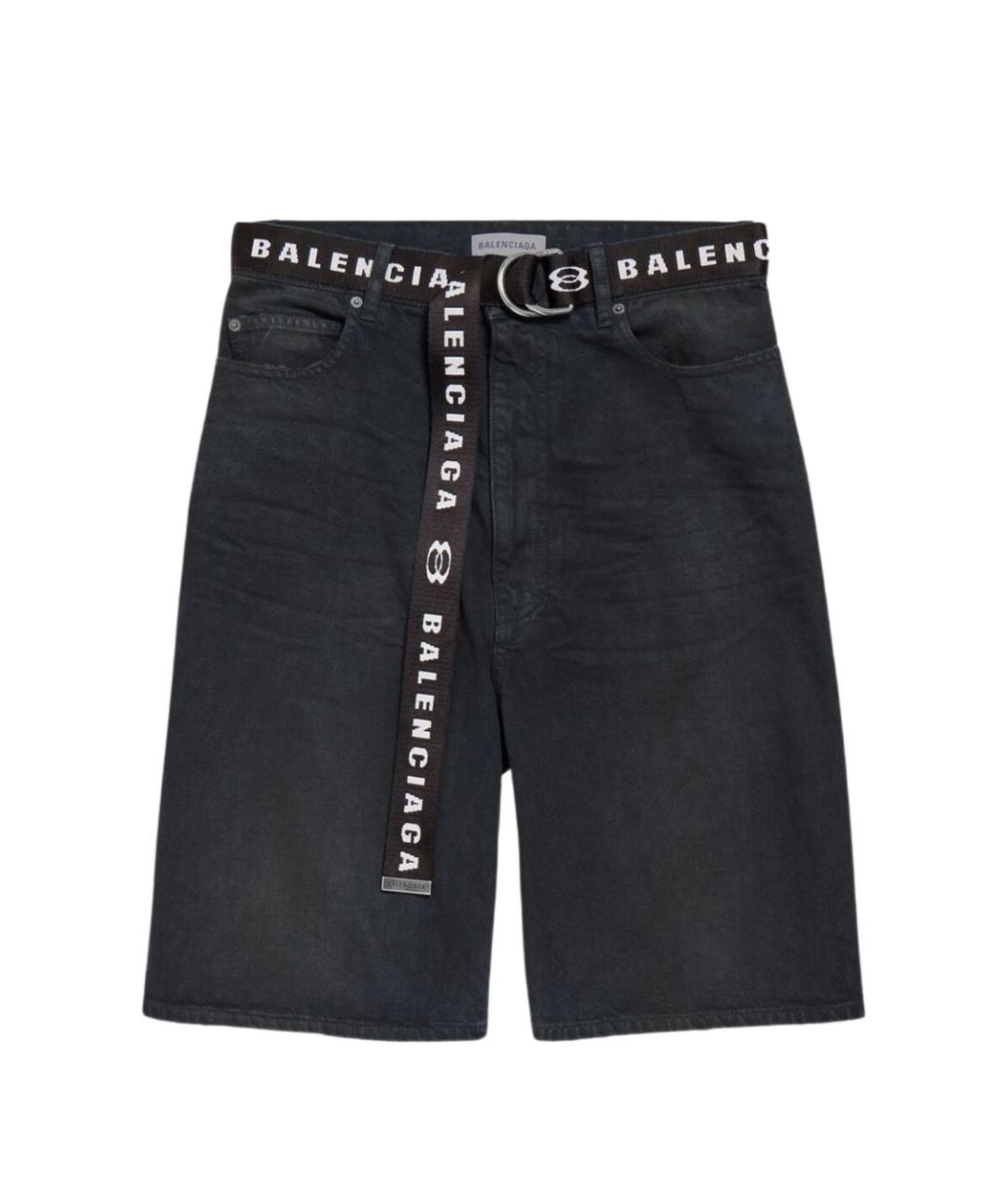 BALENCIAGA Синие шорты, фото 1