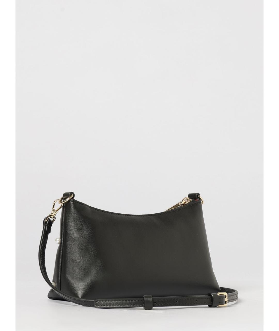 COCCINELLE Черная кожаная сумка через плечо, фото 2
