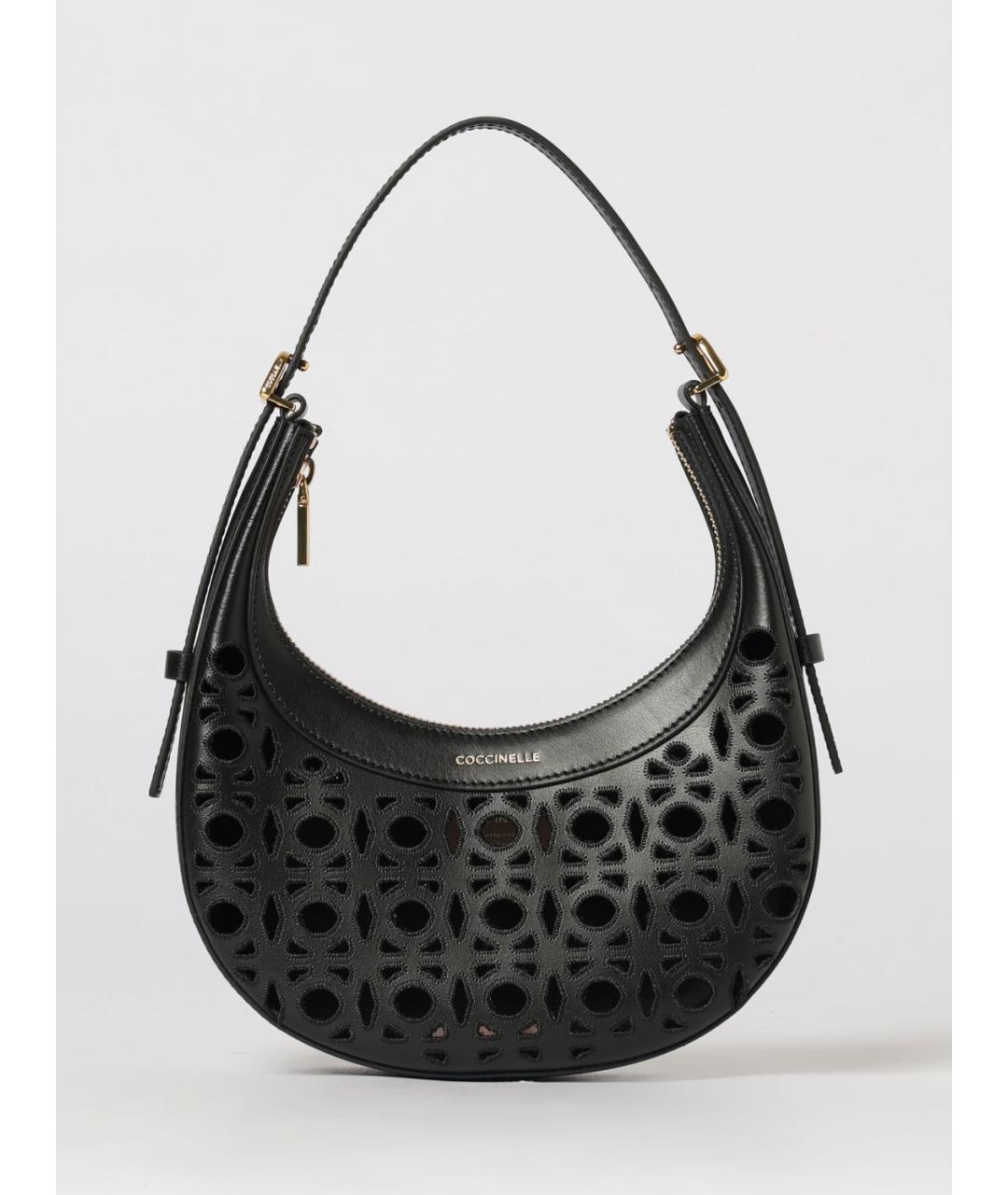 COCCINELLE Черная сумка тоут, фото 5