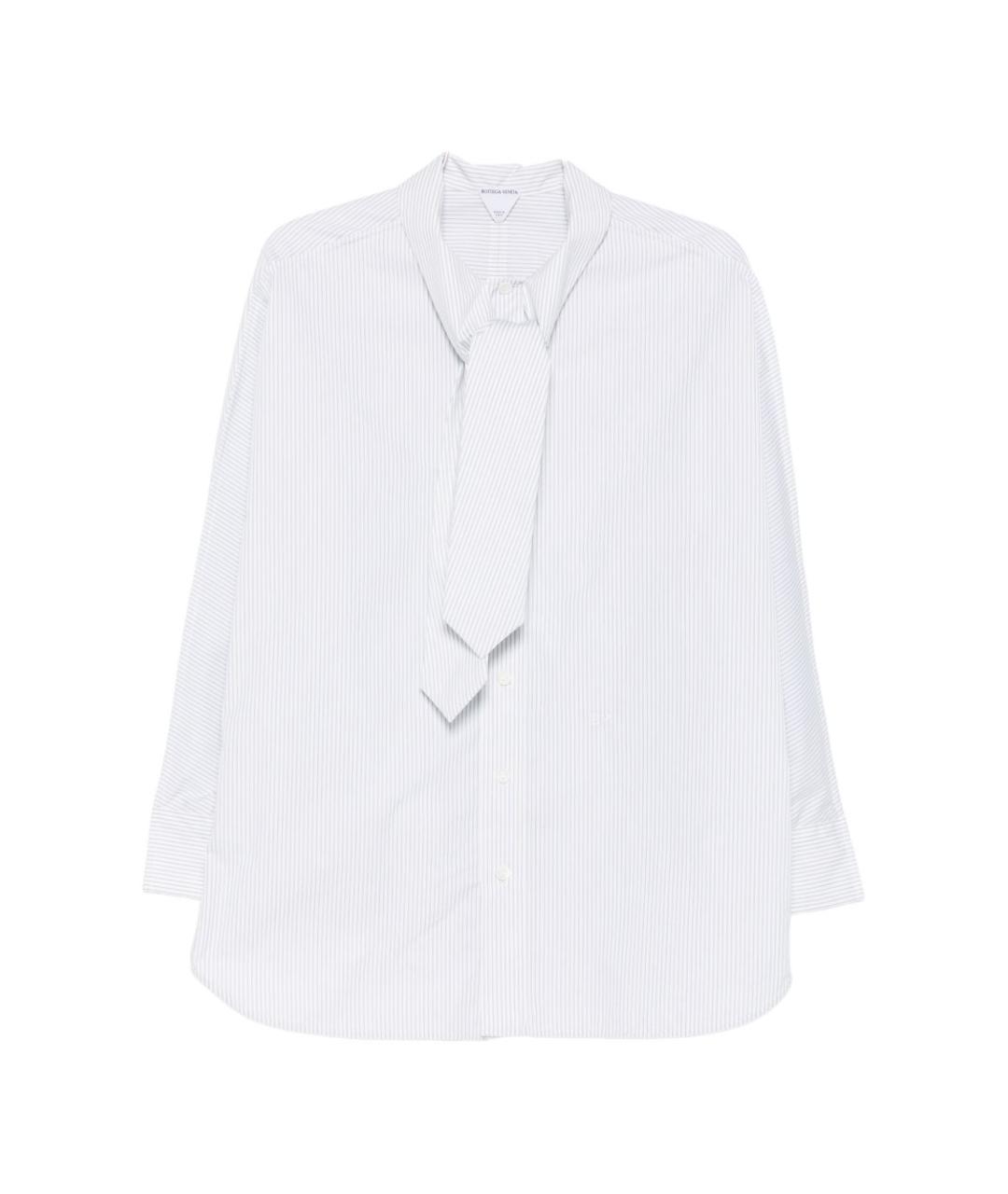 BOTTEGA VENETA Белая хлопковая рубашка, фото 1