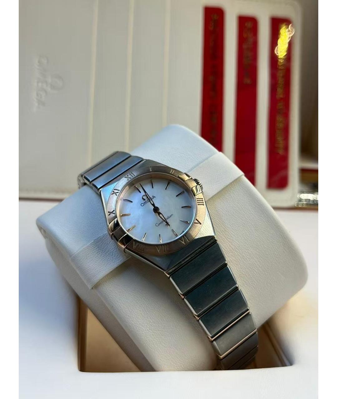 OMEGA Серебряные часы из розового золота, фото 3