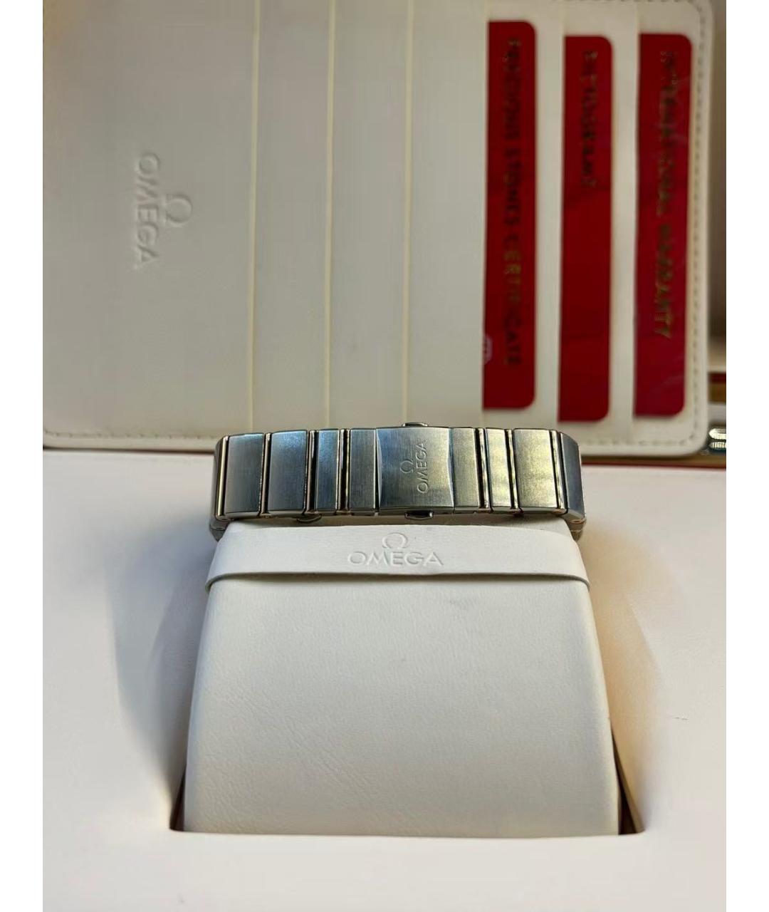 OMEGA Серебряные часы из розового золота, фото 5