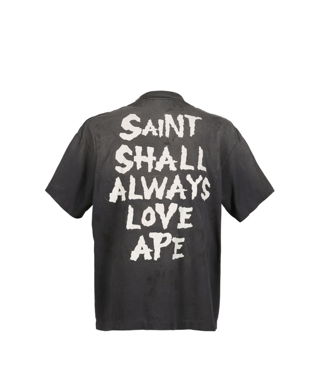 SAINT Mxxxxxx Черная футболка, фото 2