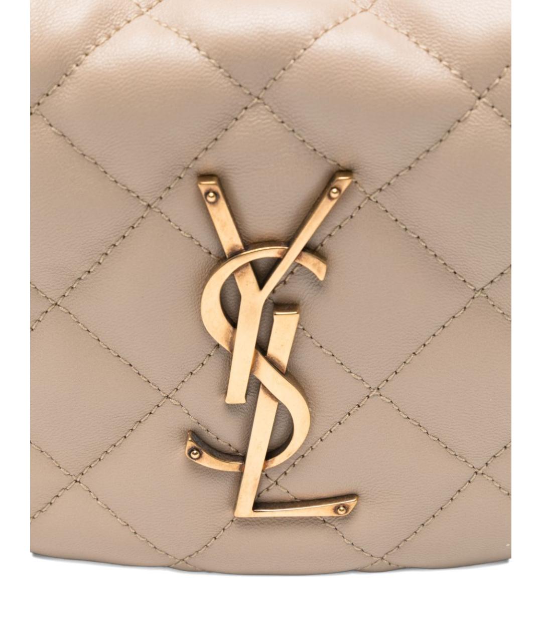 SAINT LAURENT Кожаная сумка тоут, фото 2