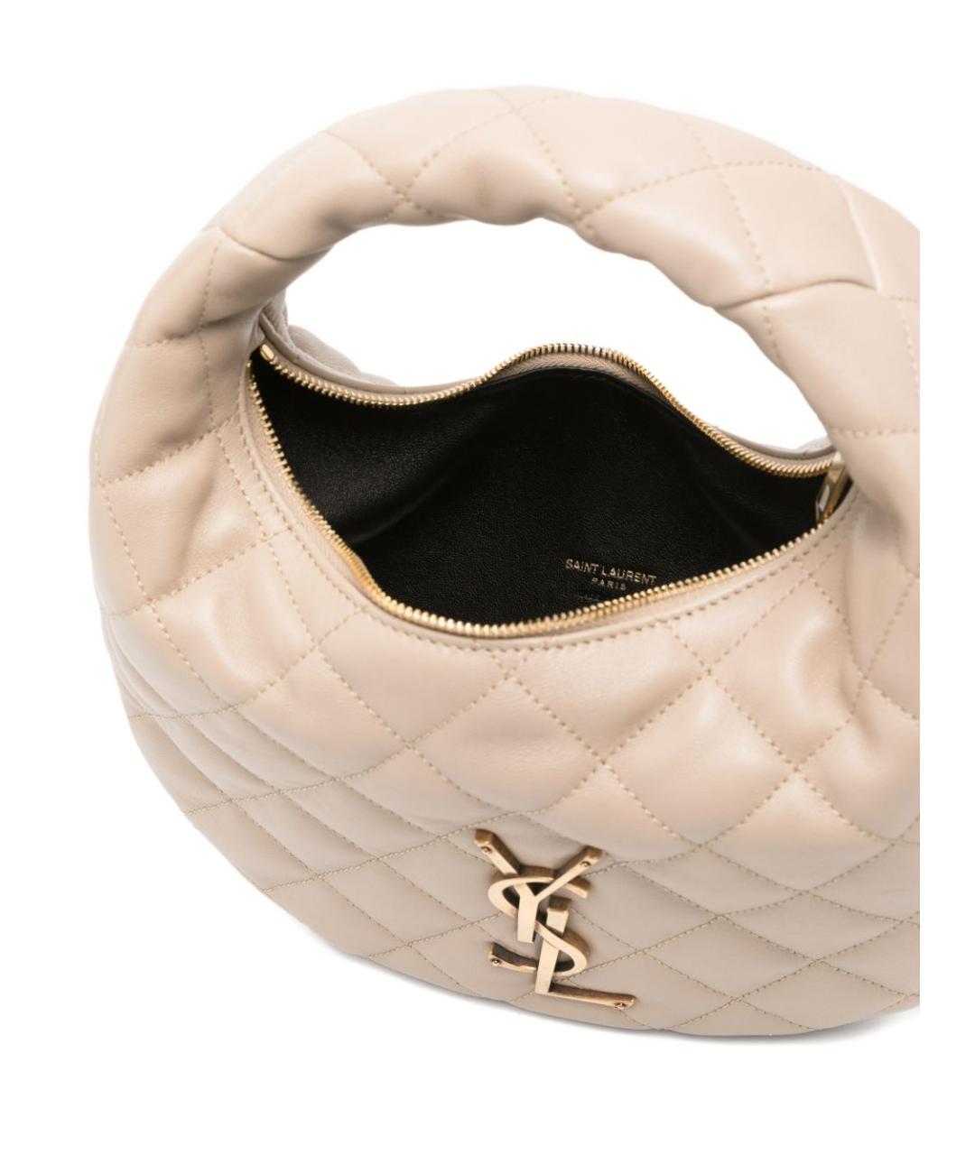 SAINT LAURENT Кожаная сумка тоут, фото 3