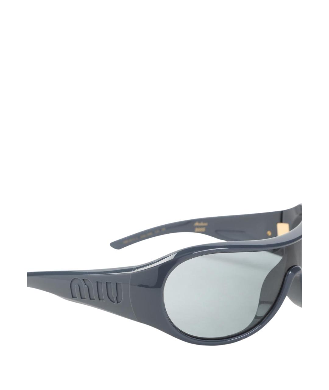 MIU MIU Серые солнцезащитные очки, фото 3