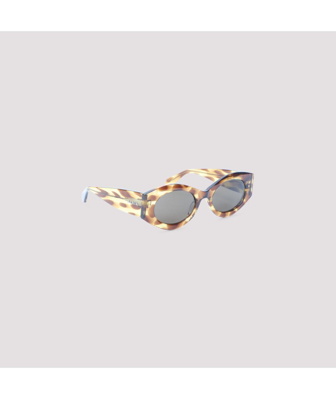 ALAIA Коричневые солнцезащитные очки, фото 3