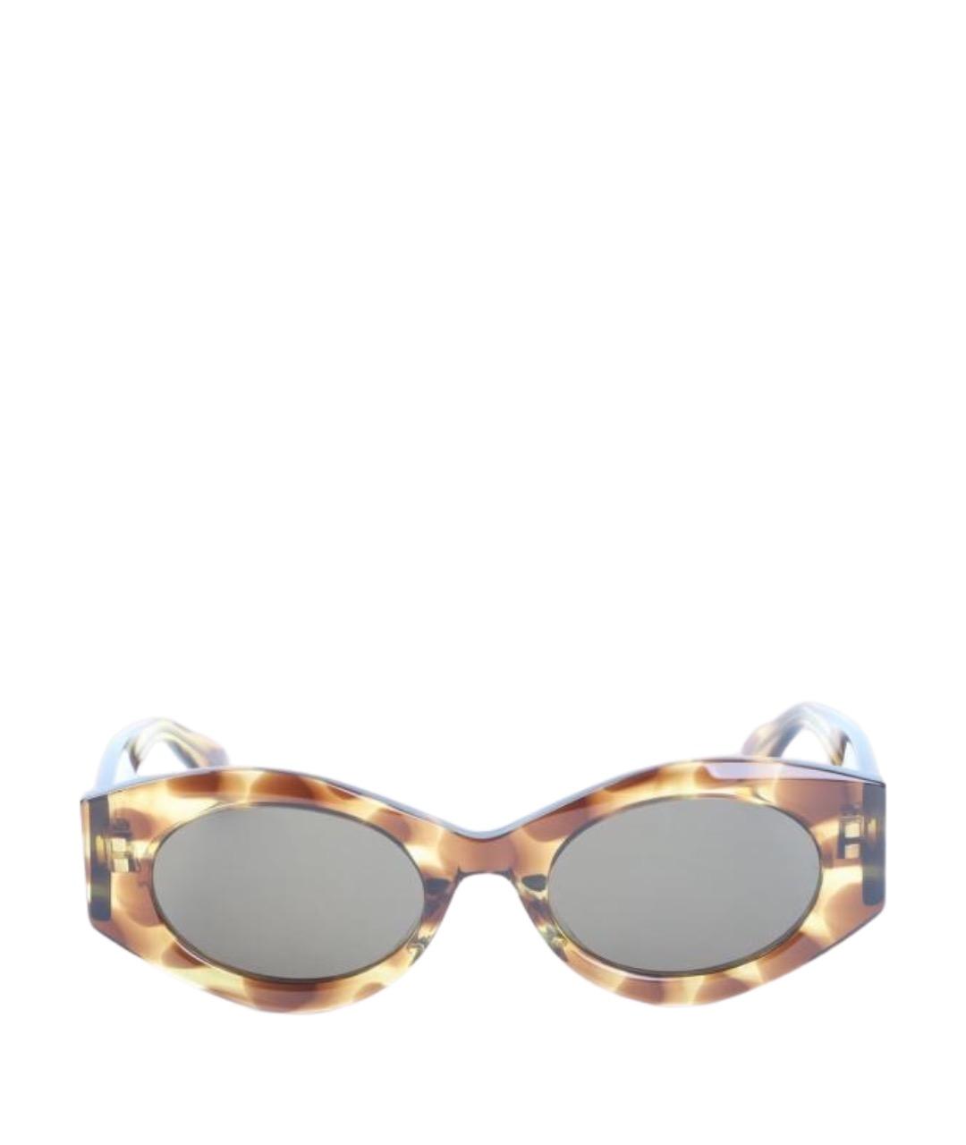 ALAIA Коричневые солнцезащитные очки, фото 1