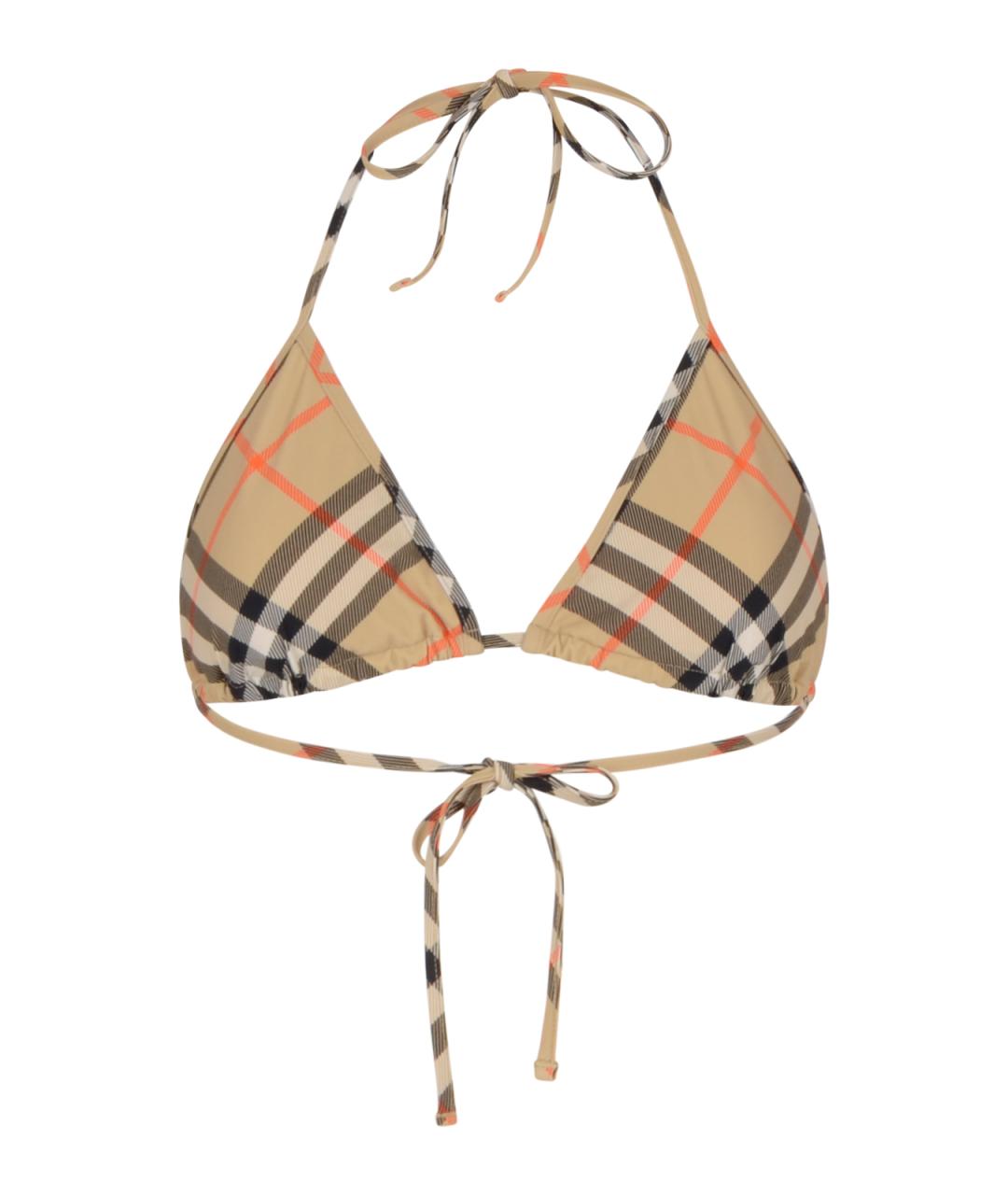 BURBERRY Бежевый полиамидовый купальник, фото 2