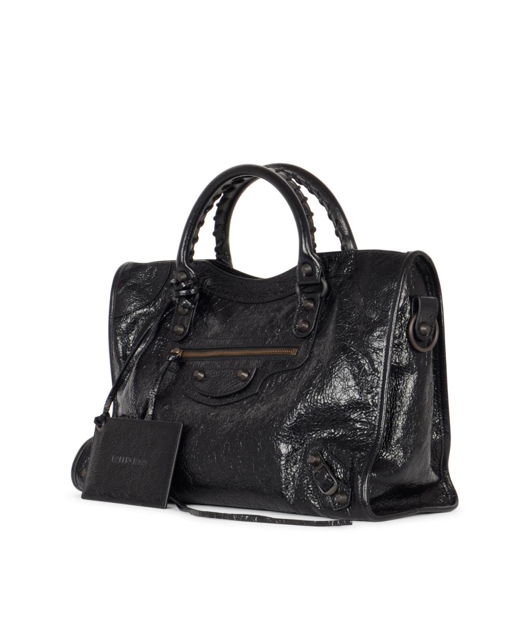 BALENCIAGA Черная сумка тоут, фото 2
