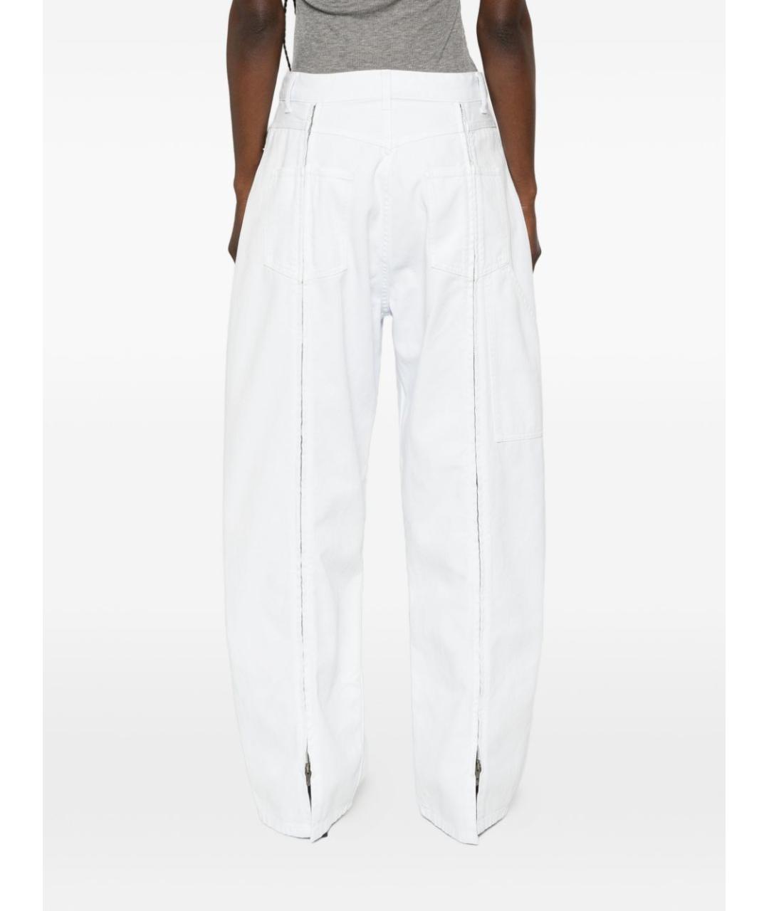 PHOEBE PHILO Хлопковые прямые джинсы, фото 3