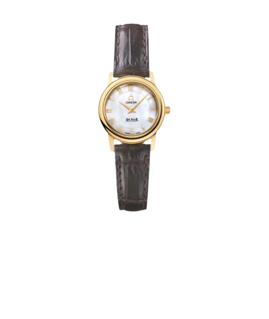 OMEGA Золотые часы из желтого золота, фото 7