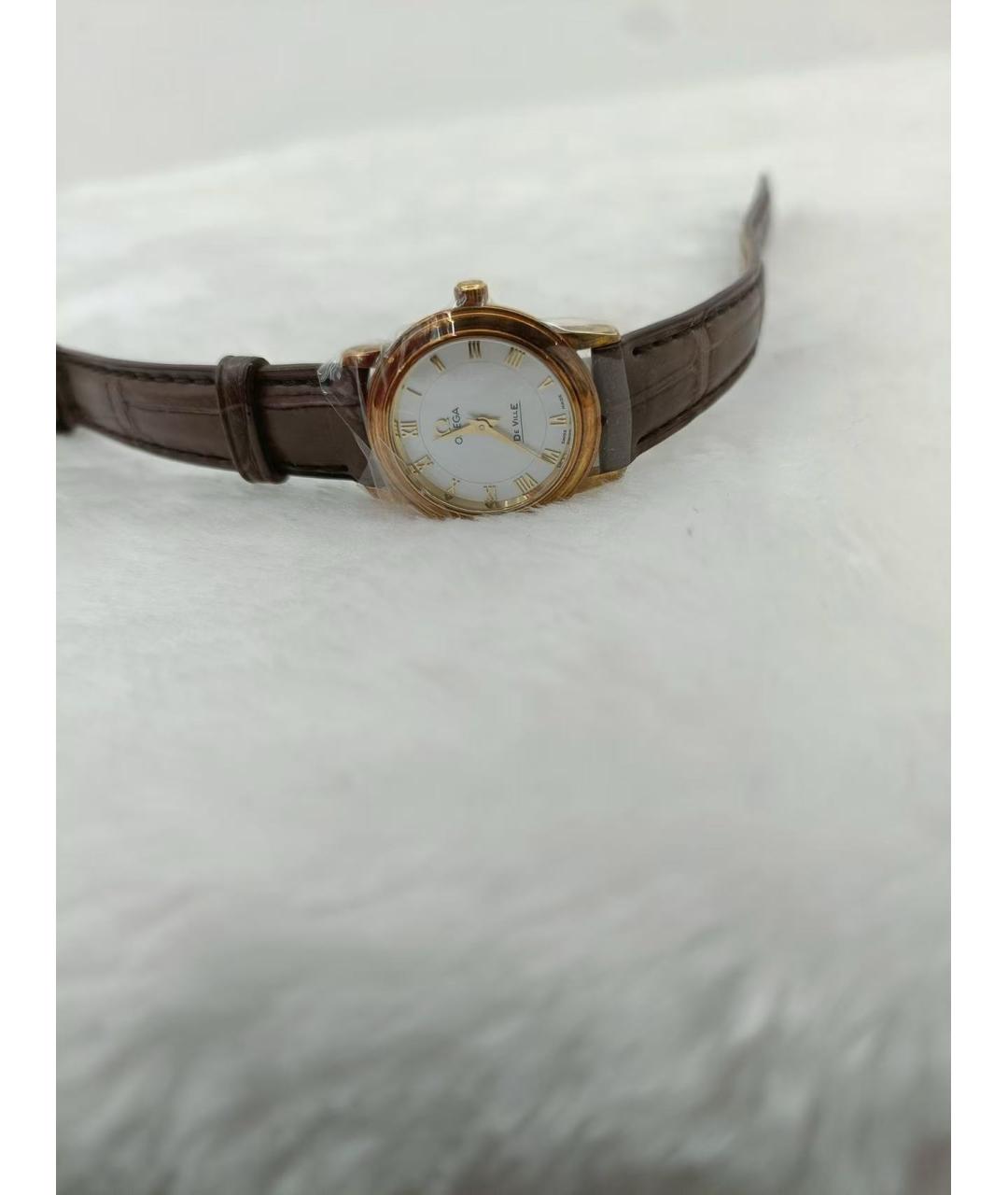 OMEGA Золотые часы из желтого золота, фото 6