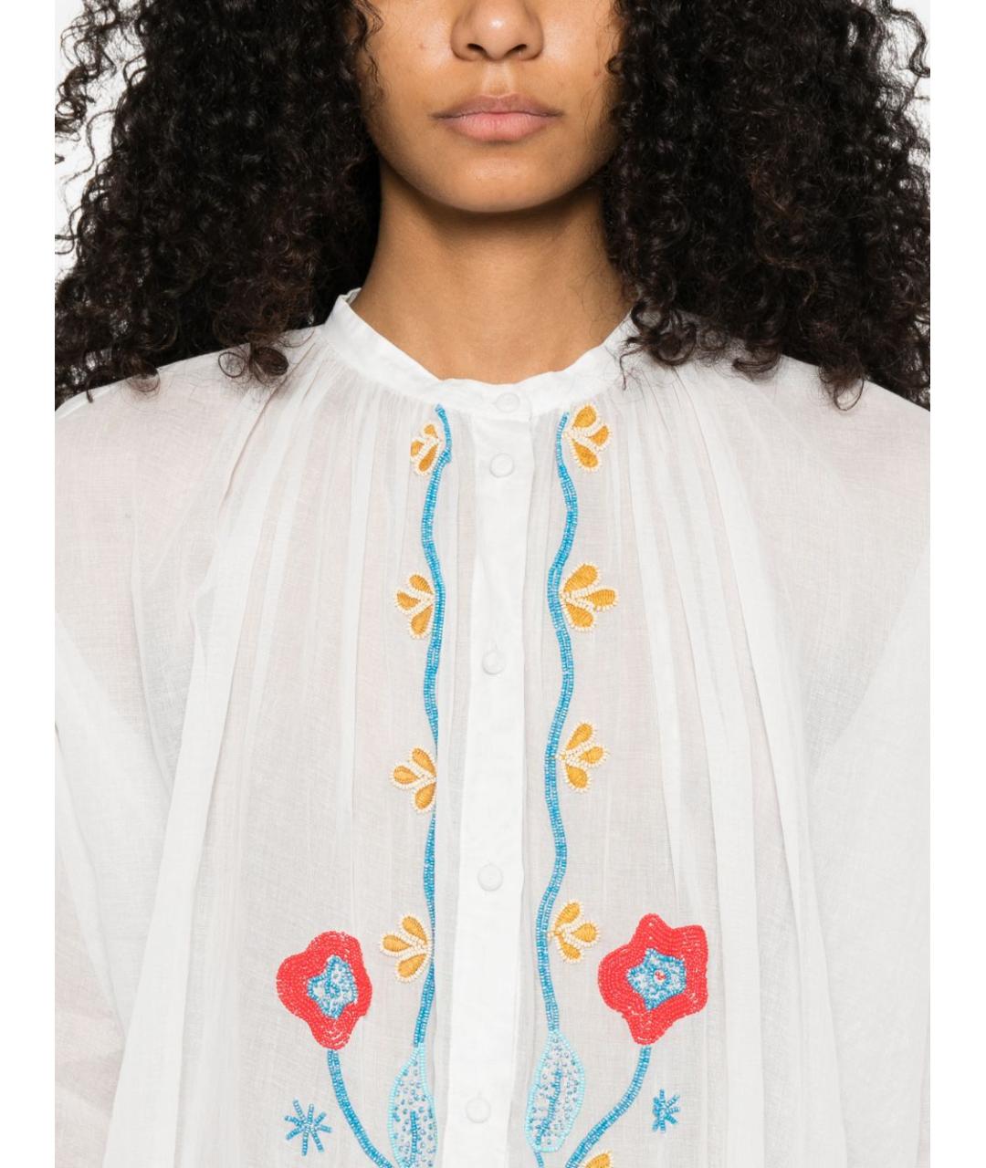 FORTE FORTE Белая хлопковая рубашка, фото 3