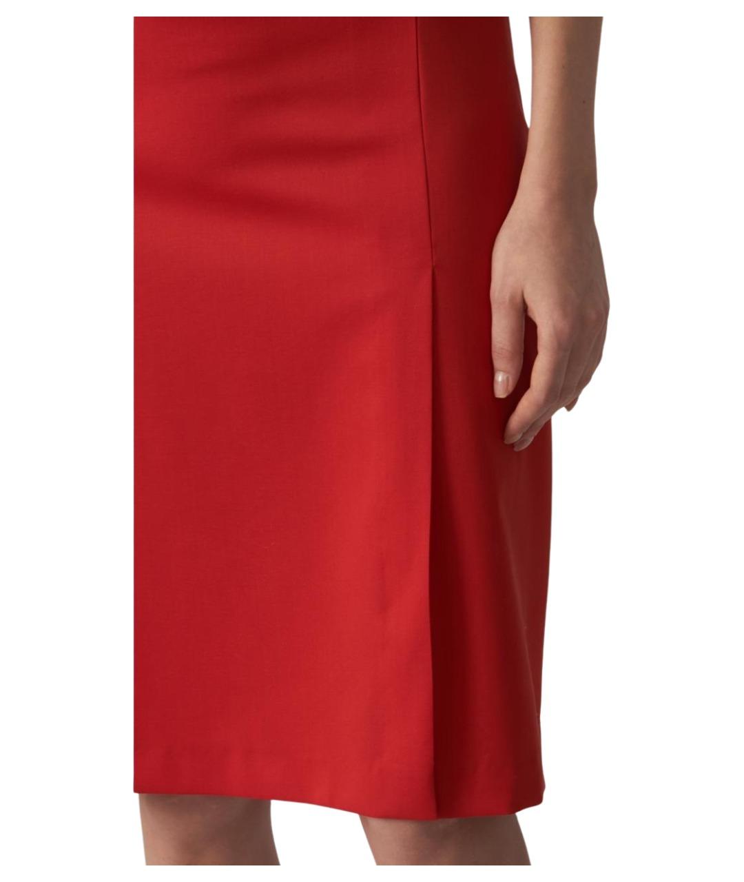 LOULOU STUDIO Красная юбка миди, фото 3