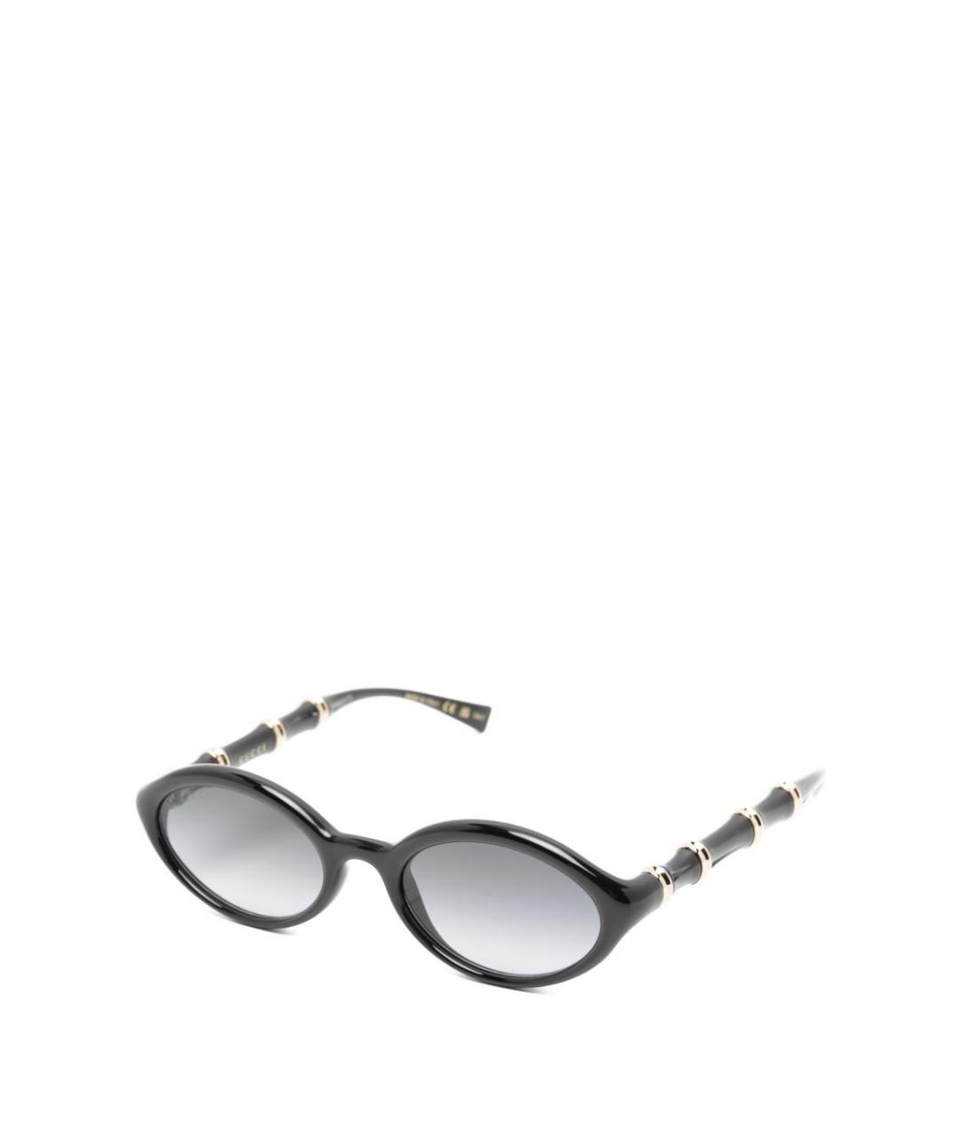 GUCCI Черные пластиковые солнцезащитные очки, фото 3