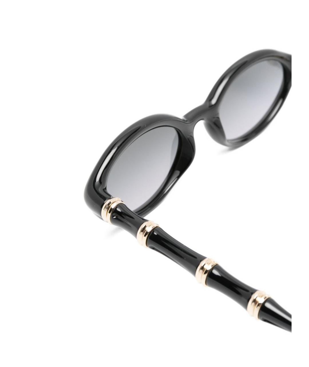 GUCCI Черные пластиковые солнцезащитные очки, фото 2