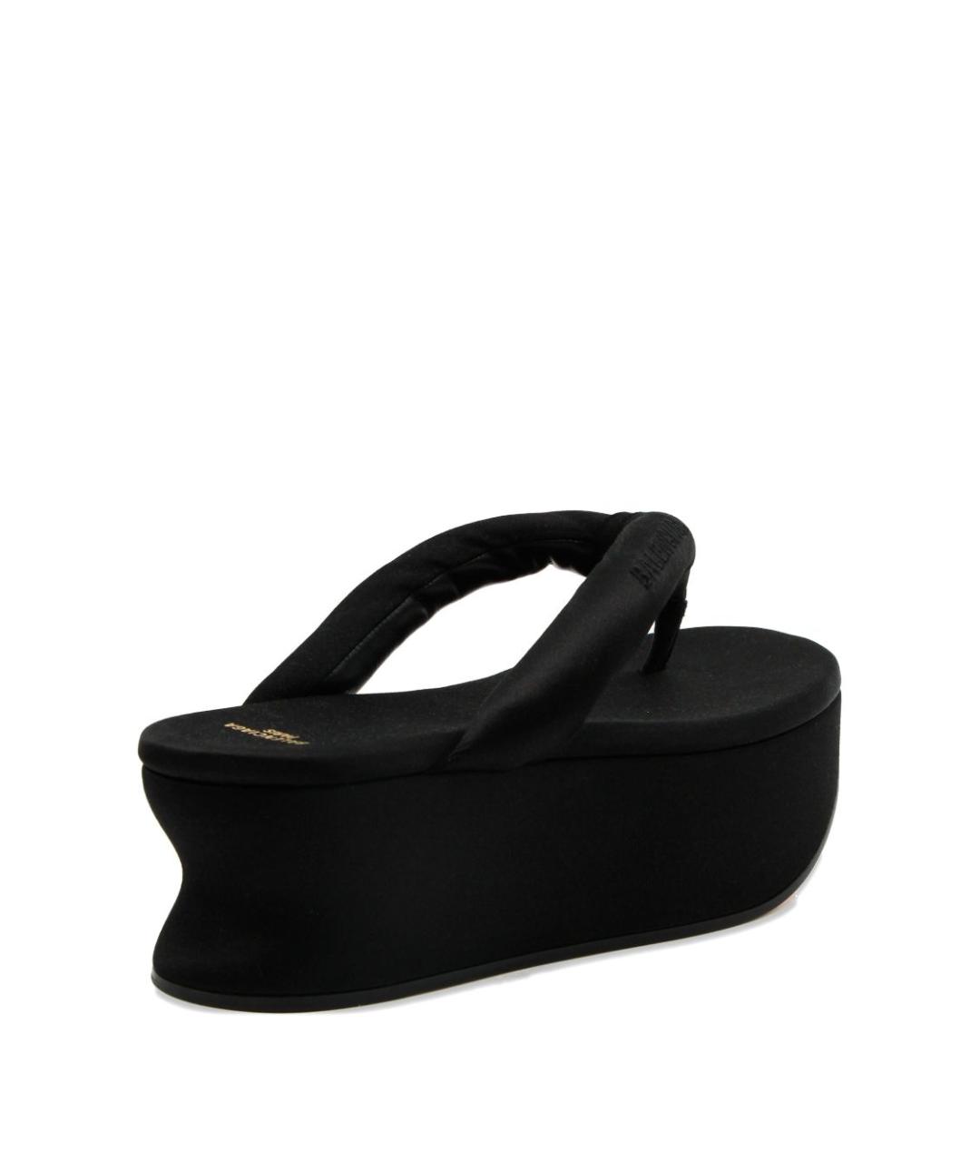 BALENCIAGA Черные сандалии, фото 4