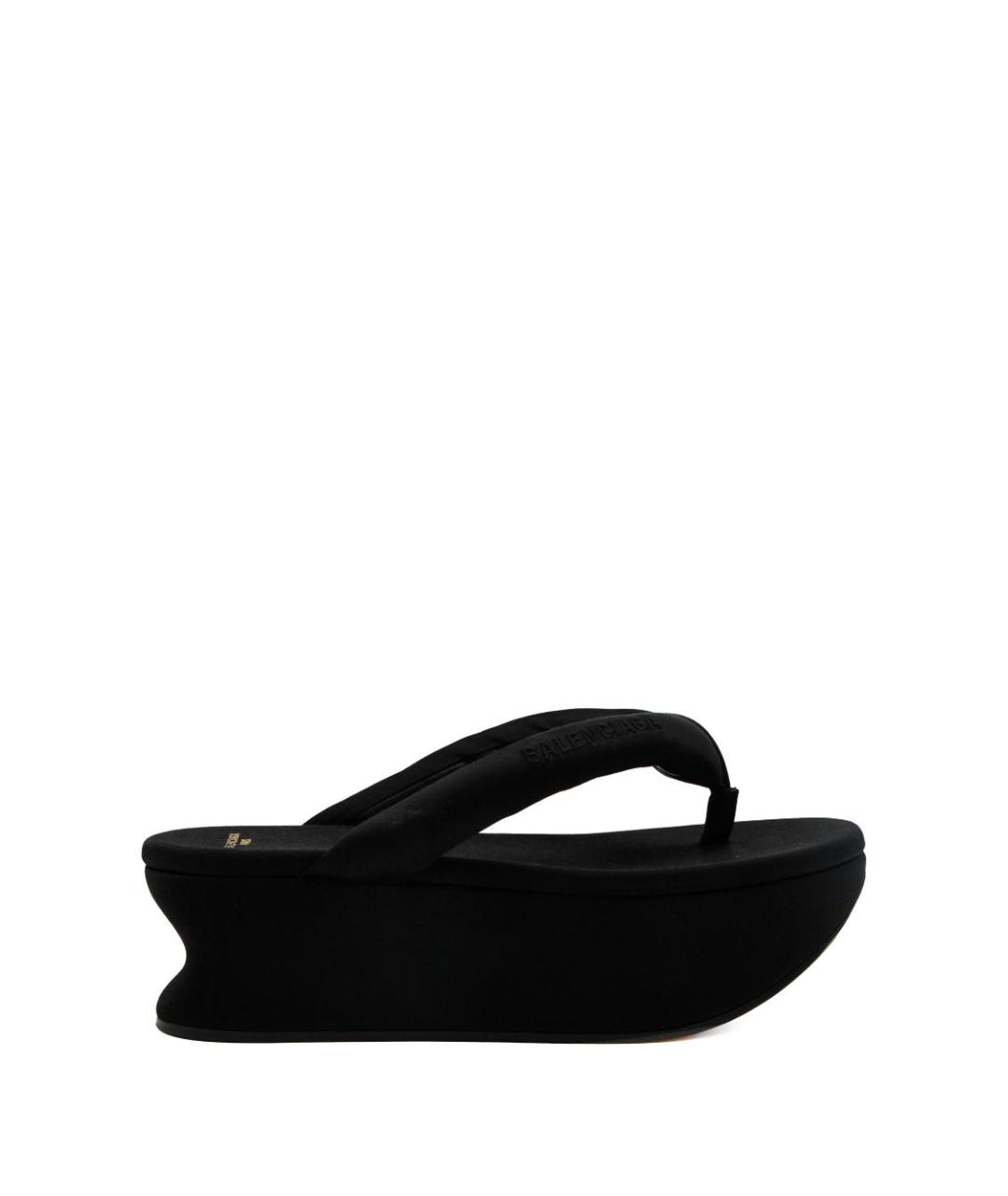 BALENCIAGA Черные сандалии, фото 1