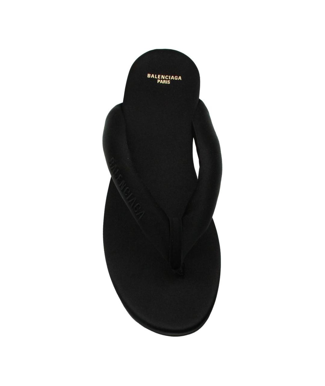 BALENCIAGA Черные сандалии, фото 2