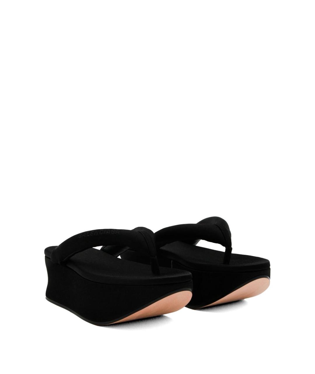 BALENCIAGA Черные сандалии, фото 3