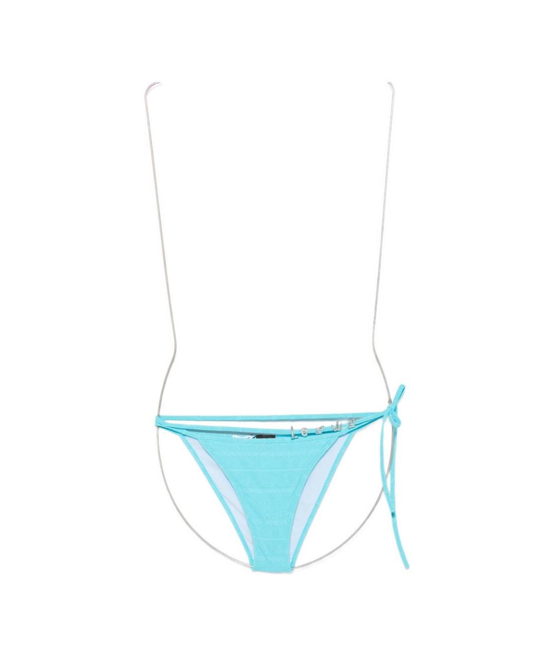 LOEWE Голубой купальник, фото 4