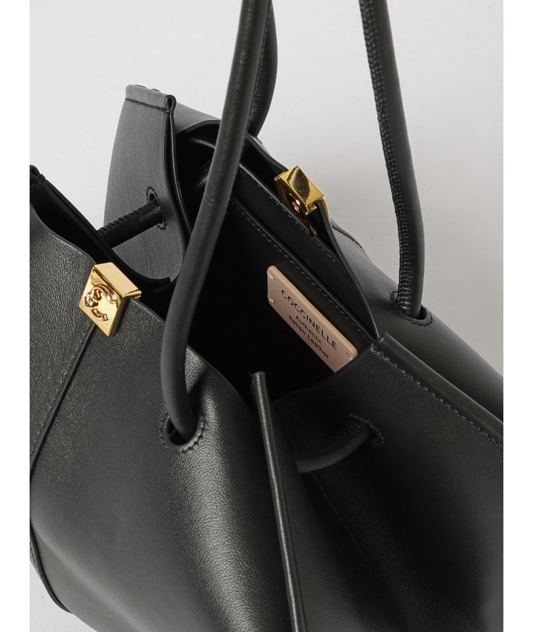 COCCINELLE Черная сумка через плечо, фото 3