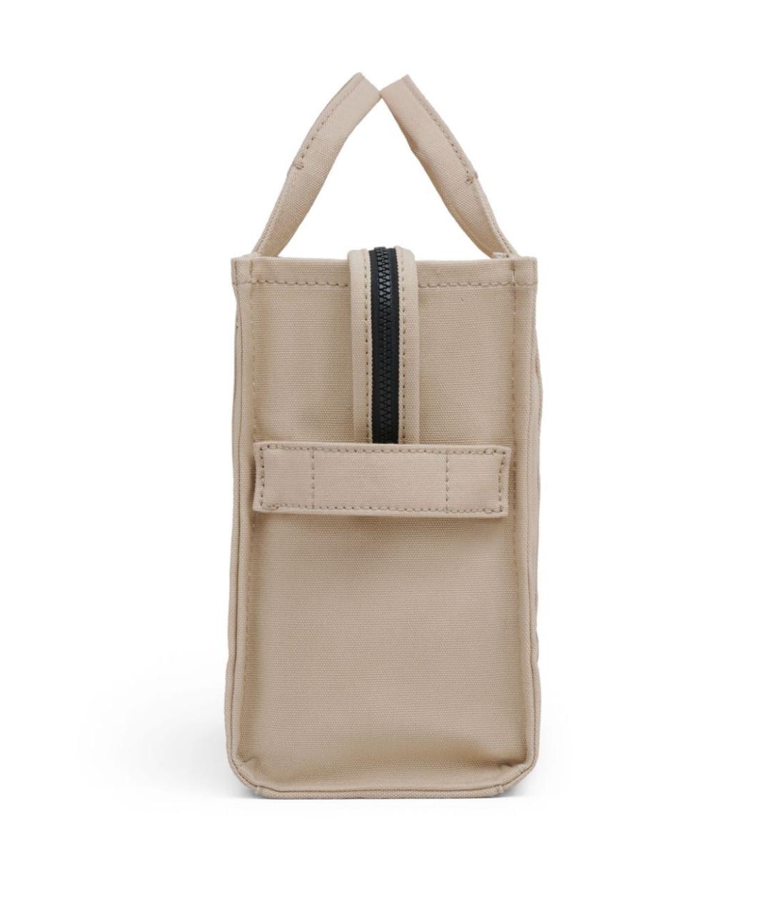 MARC JACOBS Бежевая хлопковая сумка тоут, фото 3