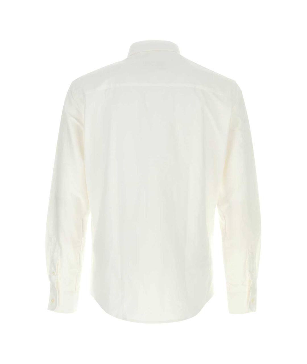 Ami Paris Белая хлопковая кэжуал рубашка, фото 2